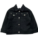 John Richmond Giubbino In Denim Tinta Unita per Neonato RIP26062GB NERO JOHN RICHMOND 