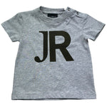 John Richmond T-Shirt Girocollo Tinta Unita con Stampa per Neonato RIP26067TS GRIGIO JOHN RICHMOND 