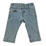 John Richmond Jeans Tinta Unita con Girovita Regolabile per Neonata RIP26106JE AZZURRO JOHN RICHMOND 