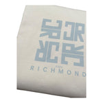 John Richmond Coperta Tinta Unita con Stampa per Neonato RLP26003CE BIANCO/AZZURRO JOHN RICHMOND 