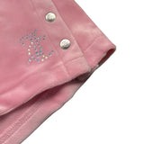 Juicy Couture Completo 2 Pezzi T-Shirt-Short Bicolore per Bambina JBX6512 BIANCO/ROSA JUICY COUTURE 