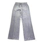 Juicy Couture Pantalone In Velluto Tinta Unita per Bambina JBX6605 LILLA JUICY COUTURE 