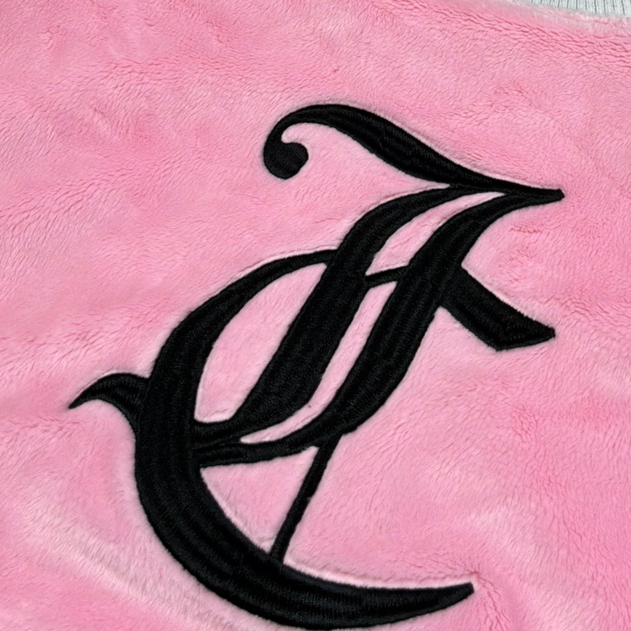 Juicy Couture Felpa Girocollo Tinta Unita con Stampa per Bambina JBX6626 ROSA JUICY COUTURE 