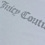 Juicy Couture Completo 2 Pezzi T-Shirt-Short Bicolore per Bambina JBX6699 BIANCO JUICY COUTURE 
