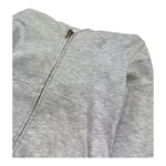 Juicy Couture Felpa Tinta Unita con Zip E Cappuccio per Bambina JBX6711 GRIGIO JUICY COUTURE 