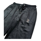 Juicy Couture Pantalone Tinta Unita In Velluto  per Bambina JBX6741 NERO JUICY COUTURE 