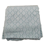 Juliana Coperta tinta unita con Fiocco Azzurro per Neonata 25011 AZZURRO JULIANA 
