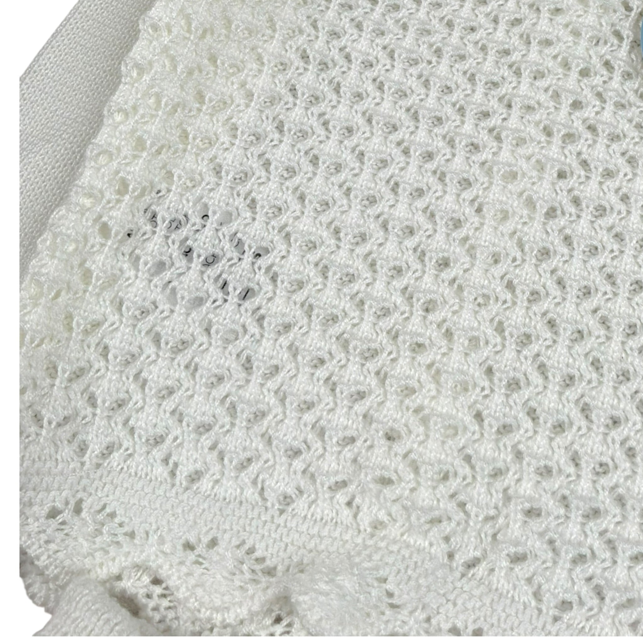 Juliana Completo 3 Pezzi Maglia-Ghettina-Cappello Bianco per Neonata 25036 BIANCO JULIANA 