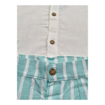 Juliana Completo 2 Pezzi Camicia-Bermuda per Bambino 25186J PANNA JULIANA 