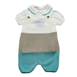 Juliana Completo 2 Pezzi Maglia-Pagliaccetto per Neonato 25201 PANNA JULIANA 