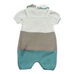 Juliana Completo 2 Pezzi Maglia-Pagliaccetto per Neonato 25201 PANNA JULIANA 