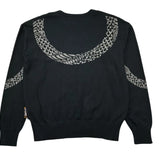Just Cavalli Maglia Girocollo Tinta Unita con Stampa per Bambina JBP26032FE NERO JUST CAVALLI 