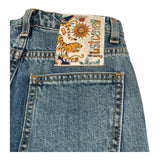 Just Cavalli Jeans Tinta Unita con Girovita Regolabile per Bambino JBP26080JE BLU JUST CAVALLI 