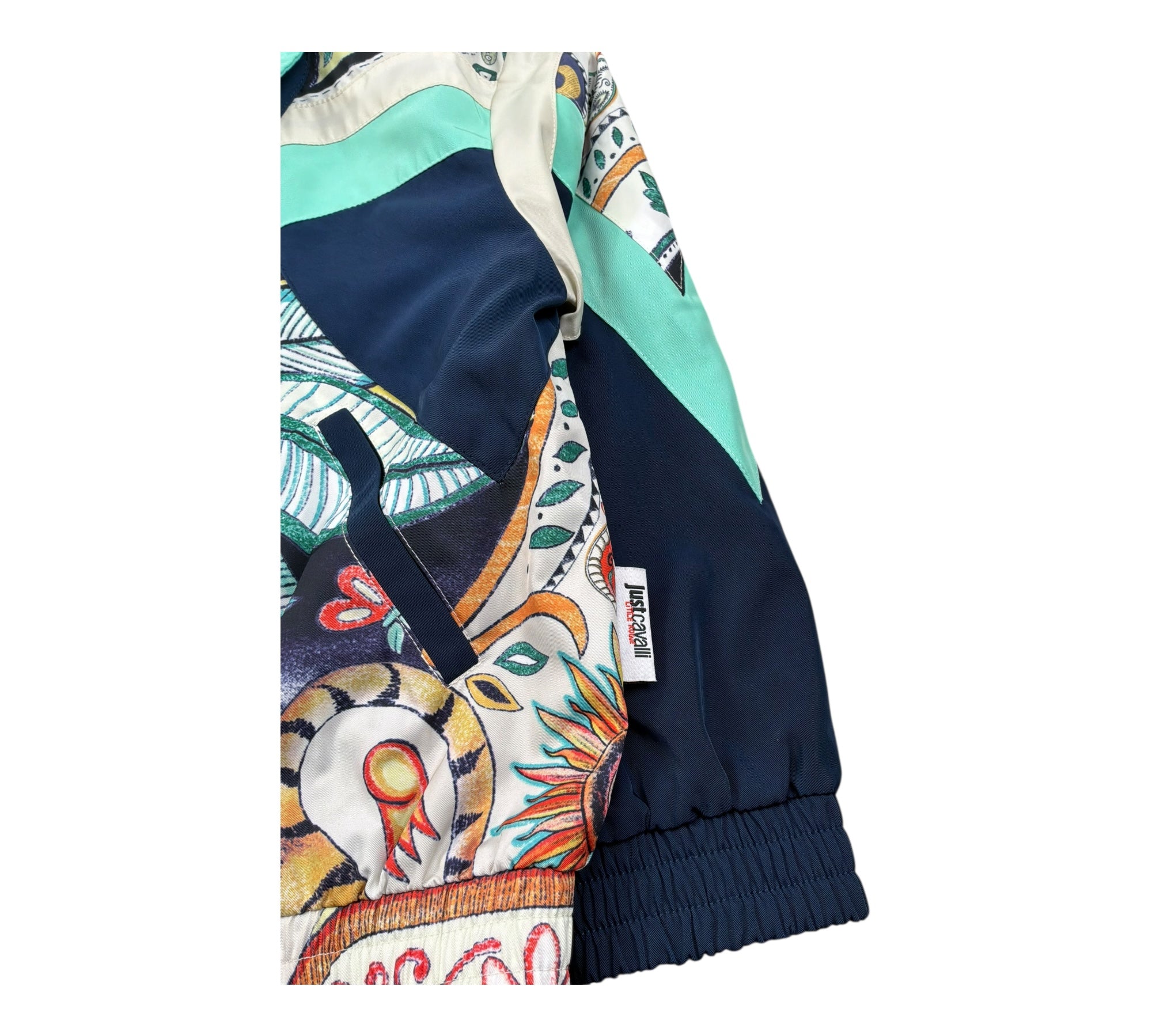 Just Cavalli Giubbino Stampa Fantasia con Zip per Bambino JBP26081GB MULTICOLOR JUST CAVALLI 