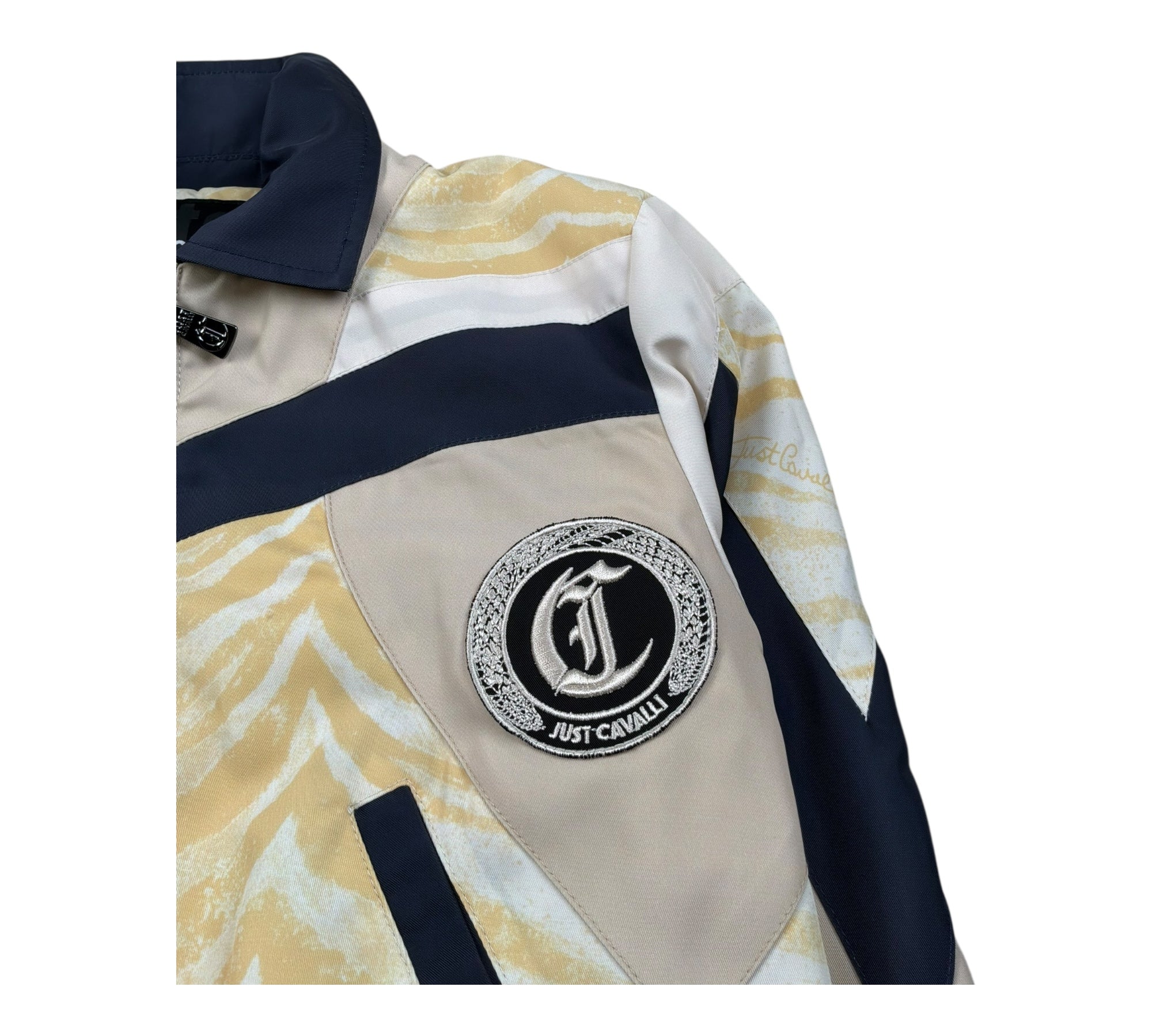 Just Cavalli Giubbino Tinta Unita Stampa Fantasia per Bambino JBP26141GB BRIGE JUST CAVALLI 