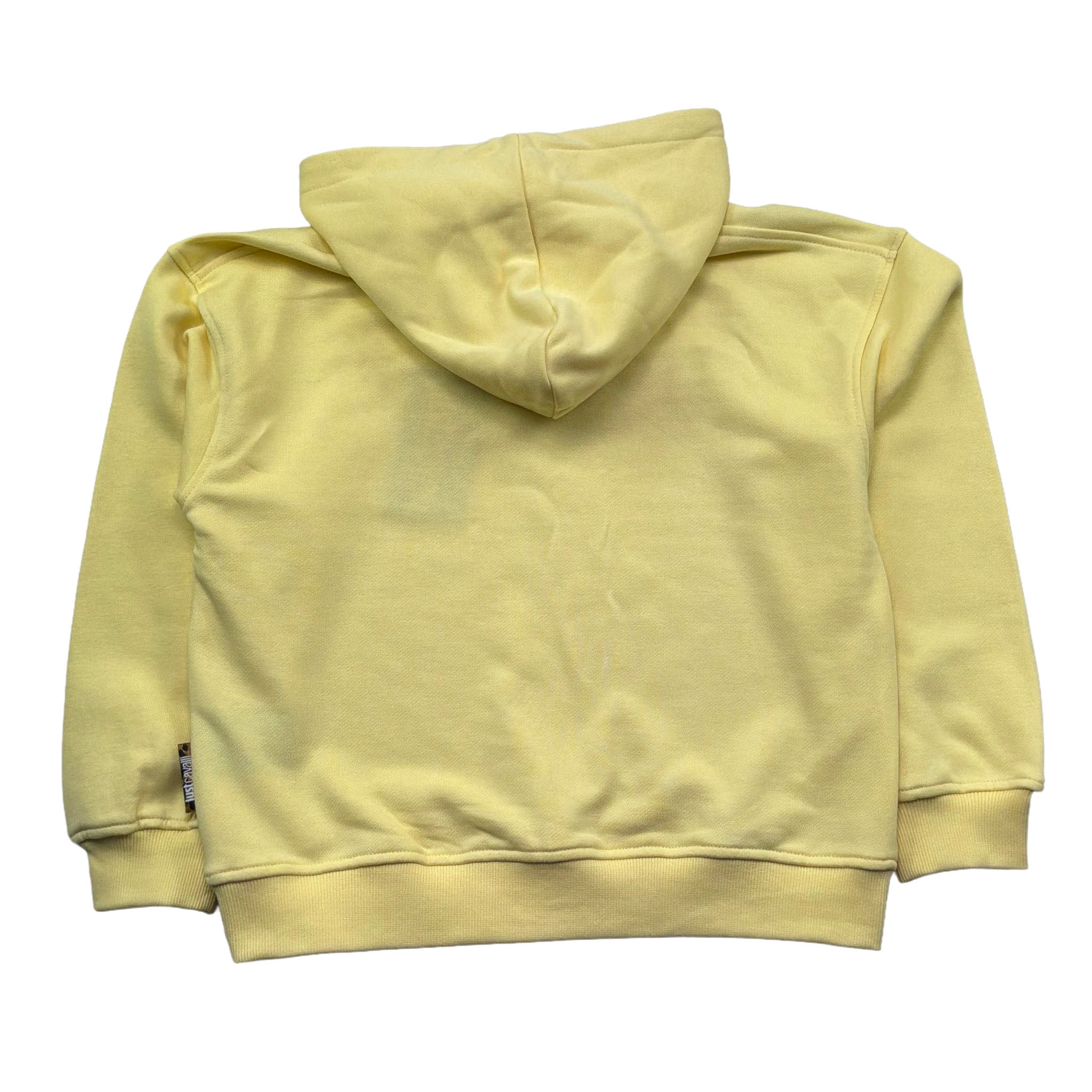 Just Cavalli Felpa Chiusa Girocollo Tinta Unita con Logo per Bambino JGP26013FE GIALLO JUST CAVALLI 