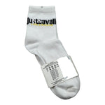 Just Cavalli Calzini Tinta Unita con Logo per Bambino JGP26020CZ BIANCO JUST CAVALLI 