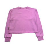 Just Cavalli Felpa Chiusa Girocollo Tinta Unita con Logo per Bambina JGP26042FE ROSA JUST CAVALLI 