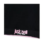 Just Cavalli T-Shirt Girocollo Tinta Unita con Logo per Bambina JGP26049TS NERO JUST CAVALLI 