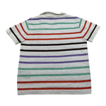 Just Cavalli Polo Mezza Manica Fantasia A Righe per Bambina JGP26070PO PANNA JUST CAVALLI 