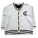 Just Cavalli Cardigan Tinta Unira con Logo per Bambina JGP26168CD BIANCO JUST CAVALLI 