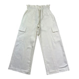 Just Cavalli Pantalone Tinta Unita Modello Palazzo per Bambina JGP26199PA PANNA JUST CAVALLI 