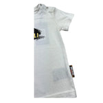 Just Cavalli T-Shirt Girocollo Tinta Unita con Logo per Bambino JIP26021TS PANNA JUST CAVALLI 