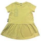 Just Cavalli Abito Mezza Manica Tinta Unita con Logo per Neonata JIP26026VE GIALLO JUST CAVALLI 