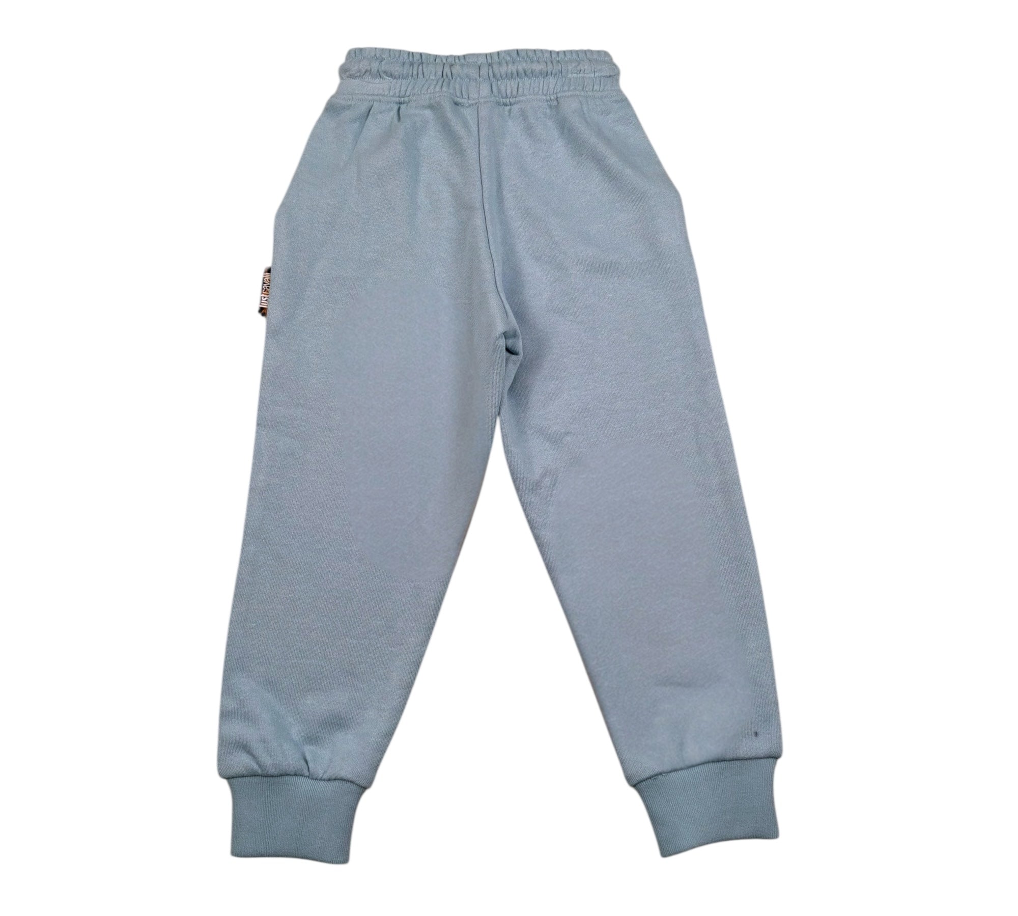 Just Cavalli Pantalone Tuta Tinta Unita con Logo per Neonata JIP26034PA AZZURRO JUST CAVALLI 