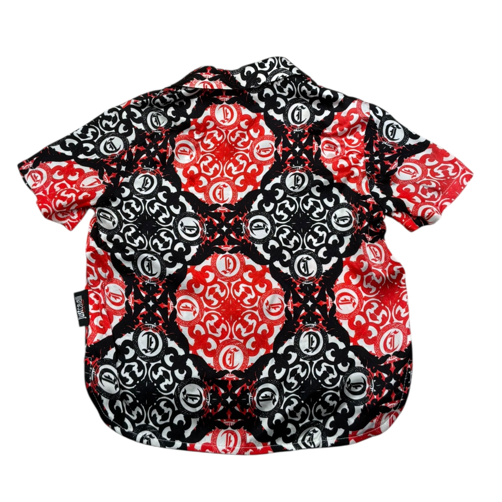 Just Cavalli Completo 2 Pezzi Camicia-Bermuda per Neonato JIP26058CE NERO JUST CAVALLI 