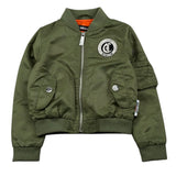 Just Cavalli Giubbino Tinta Unita con Logo per Neonato JIP26086GB VERDE JUST CAVALLI 