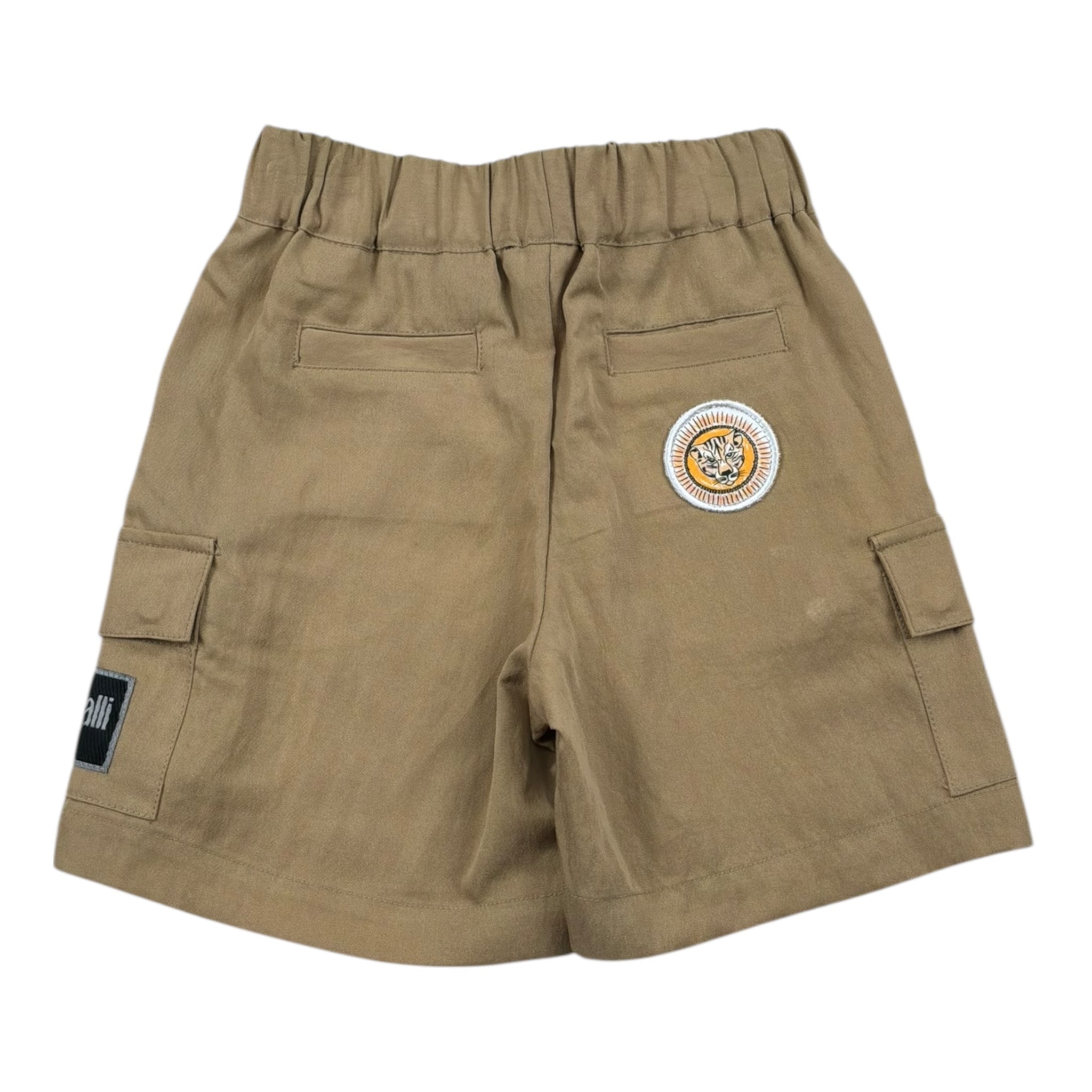Just Cavalli Bermuda Tinta Unita con Elastico In Vita per Neonato JIP26095BE BEIGE JUST CAVALLI 