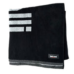 Just Cavalli Telo Mare Tinta Unita con Stampa per Bambino RBP26004TM NERO JUST CAVALLI 