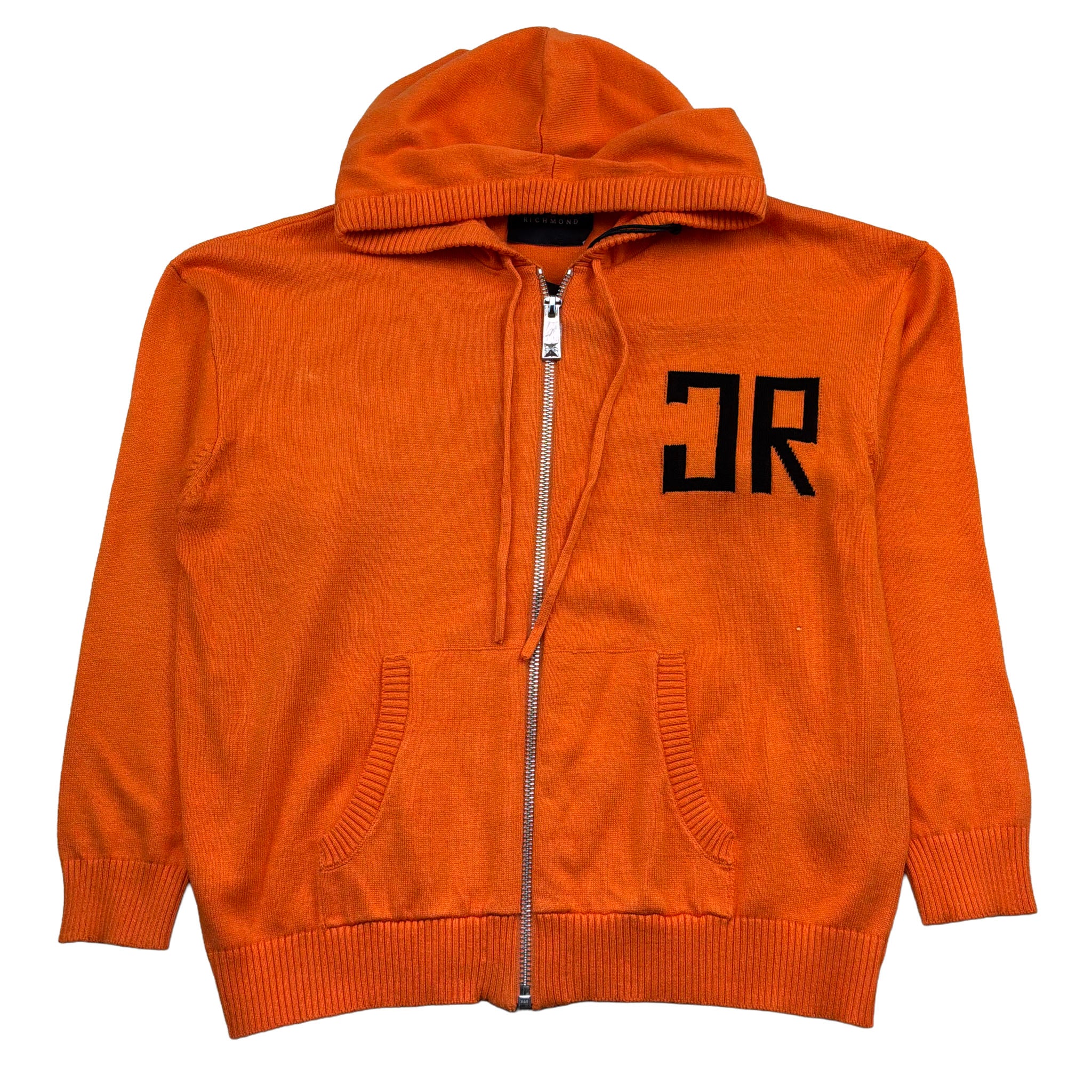 John Richmond Maglia con Zip E Cappuccio Tinta Unita per Bambino RBP26016MA ARANCIONE JOHN RICHMOND 