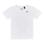 K-Way T-Shirt Girocollo Tinta Unita per Bambino K007JE0 BIANCO K-WAY 