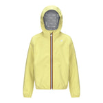K-Way Giubbino Tinta Unita con Cappuccio per Bambino K21371WJ VERDE K-WAY 