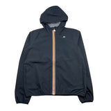 K-Way Giubbino Tinta Unita con Cappuccio per Bambino K21371W NERO K-WAY 