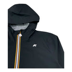 K-Way Giubbino Tinta Unita con Cappuccio per Bambino K21371W NERO K-WAY 
