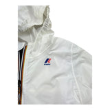 K-Way Giubbino Tinta Unita con Zip E Cappuccio per Neonata K2137XWX BIANCO K-WAY 