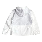 K-Way Giubbino Tinta Unita con Zip E Cappuccio per Bambina K2148NW BIANCO K-WAY 