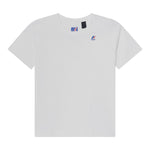 K-Way T-Shirt Girocollo tinta unita Cn Logo Bianco per Bambino K4114WWXXX BIANCO K-WAY 