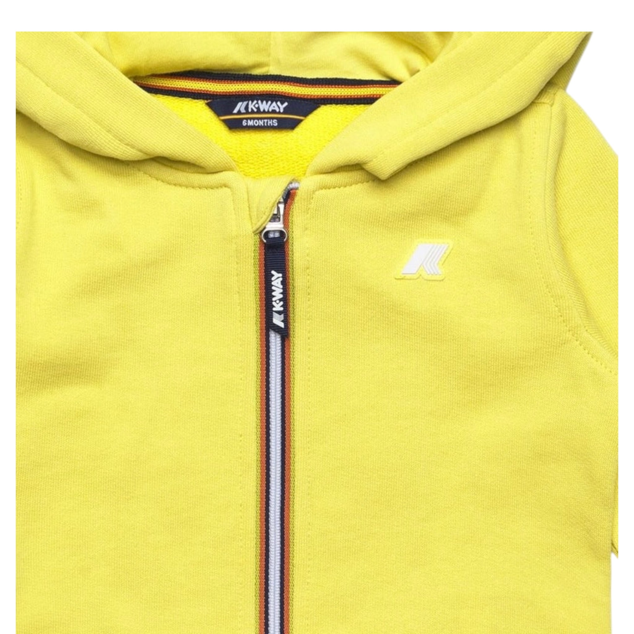 K-Way Completo 2 Pezzi Felpa-Pantalone per Neonato K4124TWX GIALLO K-WAY 