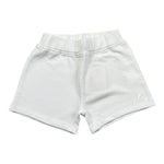 K-Way Bermuda tinta unita con Logo Bianco per Neonato K4128W BIANCO K-WAY 