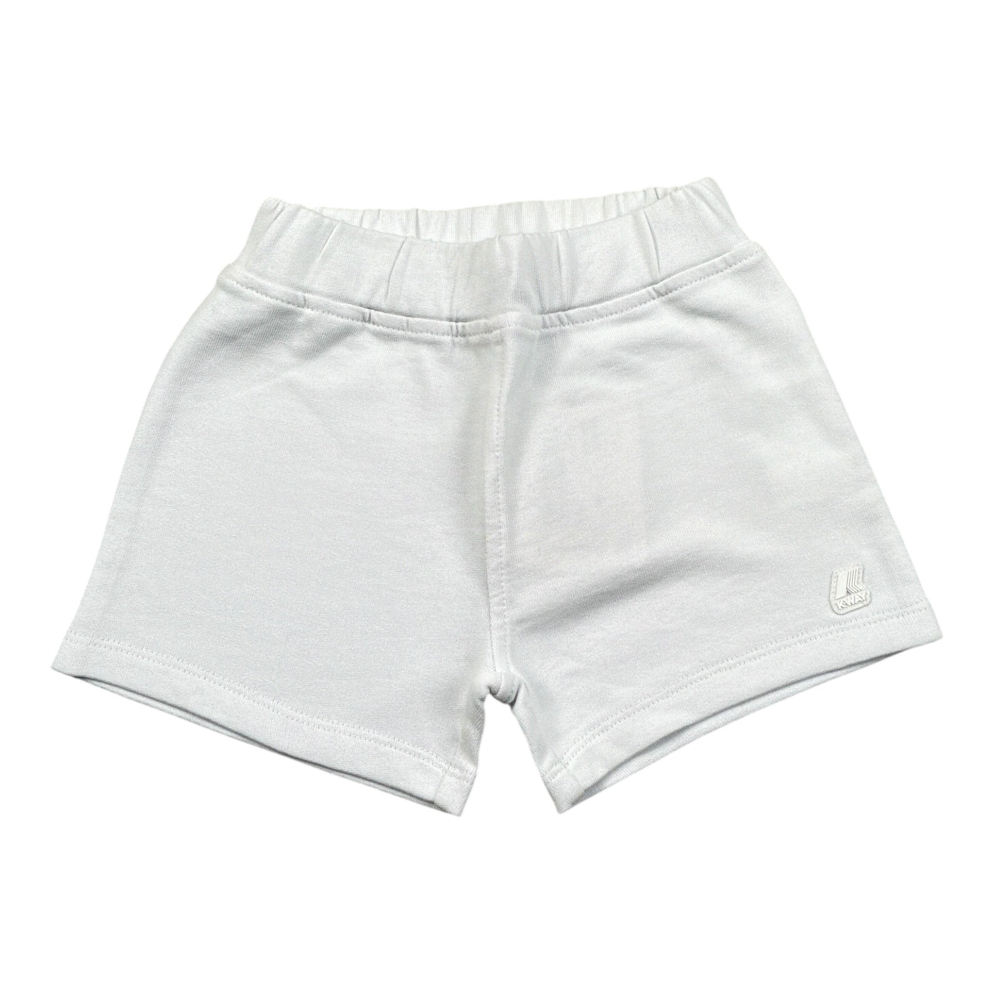 K-Way Bermuda tinta unita con Logo Bianco per Neonato K4128W BIANCO K-WAY 
