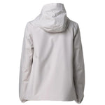 K-Way Giubbino Tinta Unita con Zip E Cappuccio per Bambino K41335W GRIGIO K-WAY 