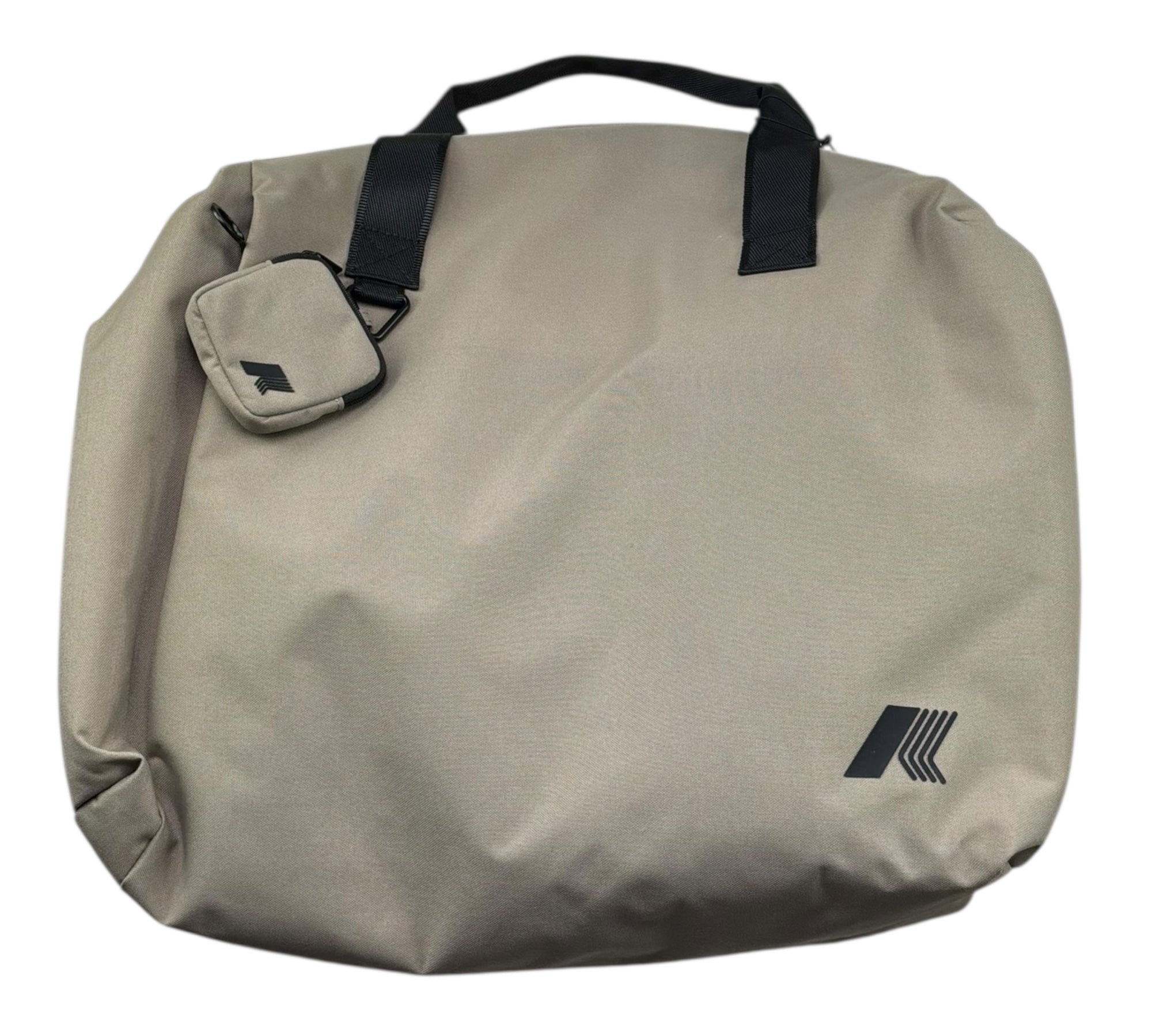 K-Way Borsa Tinta Unita con Logo per Bambina K4136RW VERDE K-WAY 