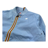 K-Way Giubbino Tinta Unita con Zip per Bambino K4138DW AZZURRO K-WAY 