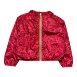 K-Way Giubbino Tinta Unita con Zip E Fantasia per Bambino K5135YW ROSSO K-WAY 