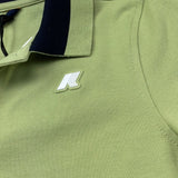 K-Way Polo Mezza Manica con Colletto In Contrasto per Bambino K6126PW VERDE K-WAY 