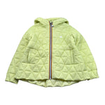 K-Way Giubbino Tinta Unita con Zip E Cappuccio per Bambina K6132LW VERDE K-WAY 
